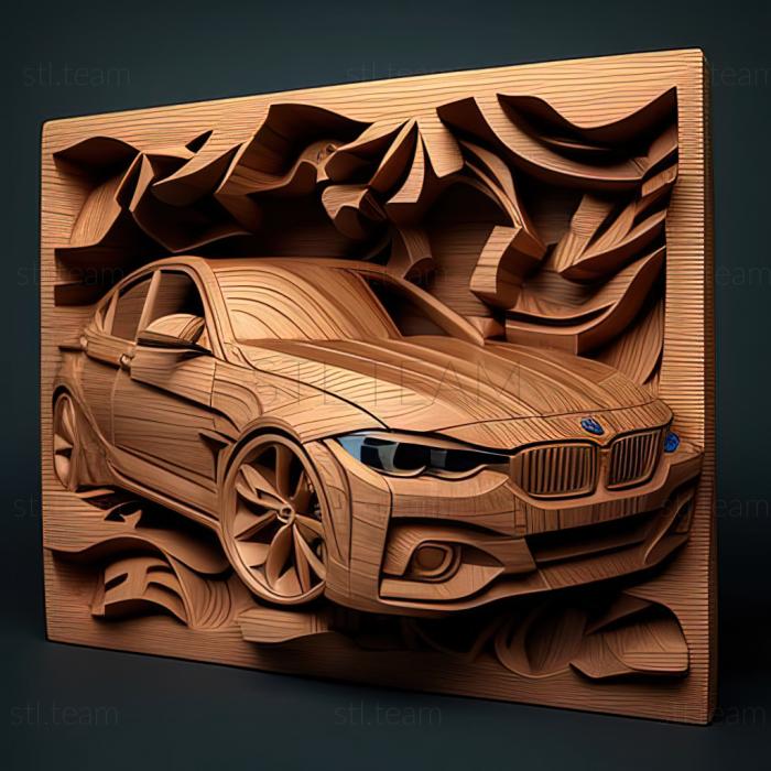 3D модель BMW 3 F30 (STL)